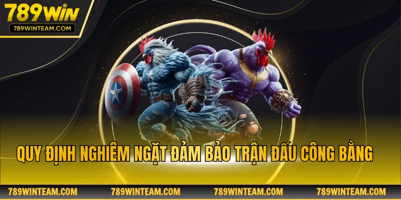 Quy định nghiêm ngặt đảm bảo trận đấu công bằng
